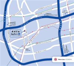上海兴国宾馆Radisson-Location-Map