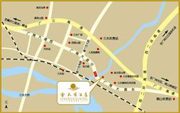佛山市金太阳酒店有限公司金太阳酒店地图20100430